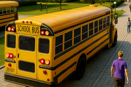 School Bus Driving Game